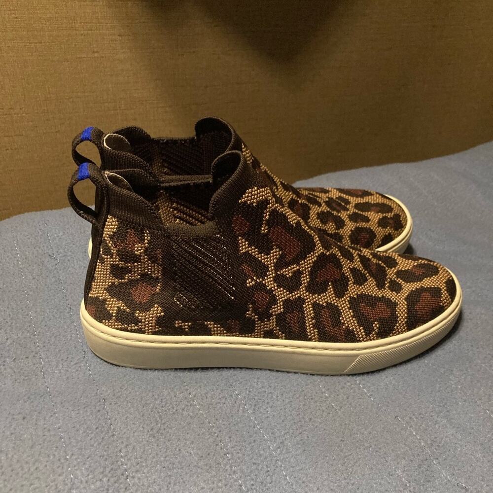 Rothy's Boots Leopard Print Women's 6